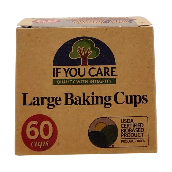 Cápsulas para hornear grandes If You Care, 60 unidades