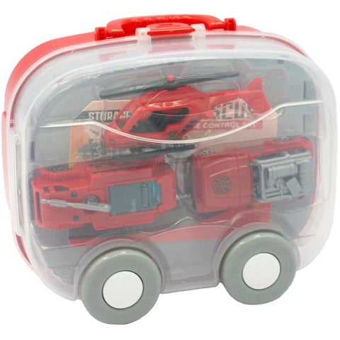 Diy - Estación De Bomberos Juguete 2 En 1 Diversión Y Aventura - Ps