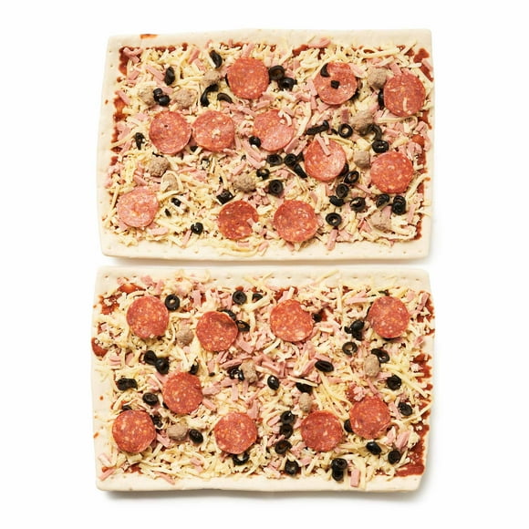 Pizza Rectangular Tres Carnes Pack 1 Un, 1,08 kg