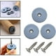 thumbnail image 3 of Deslizadores redondos de teflón para muebles, con tornillos, 20 unidades, deslizadores de teflón para muebles, deslizadores de silla, deslizadores de teflón clavables, 22 mm, 3 of 5