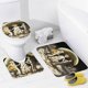 thumbnail image 4 of The Promised Neverland-theme 4-Piece Shower Curtain Set with Rugs, Waterproof Bathroom Decor Set Includes Bath Mat, U-Shaped Rug, Toilet Lid Cover and Curtain with Hooks, 4 of 6