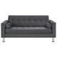 thumbnail image 1 of Sofa Retro 3c Felpa 12 Gris, 1 of 6