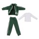 thumbnail image 4 of Figura Masculina A Escala 1/12, Ropa Informal De Manga Larga, Chándal Verde, 4 of 5