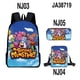 thumbnail image 1 of 3PC-SET My Singing Monsters Monster Concert School Bag Backpack Shoulder Children's Gifts Backpack Cartoon School Bag Mochila, 1 of 3