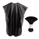 thumbnail image 4 of Capa De Peluquero Capa De Peinado De Peluquero Impermeable Para Salón De Belleza Estilista Hombres Negro, 4 of 5