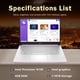 thumbnail image 3 of Laptop HP Stream 14 HD para estudiantes y negocios, Intel N150, 3 of 9