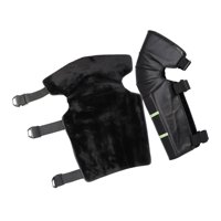 Magideal - 1 Par De Polainas Más Cálidas Para Las Rodillas, Equipo De Protección Para Motocicletas, Esquí A Prueba De Viento