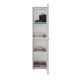 thumbnail image 2 of Closet 1 Puerta Con Espejo 170,0x40,0x40,2 Cm Café y Blanco, 2 of 8