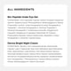 thumbnail image 4 of Crema facial y gel para debajo de los ojos Skincare Combo Cureskin Glow Support, 4 of 5