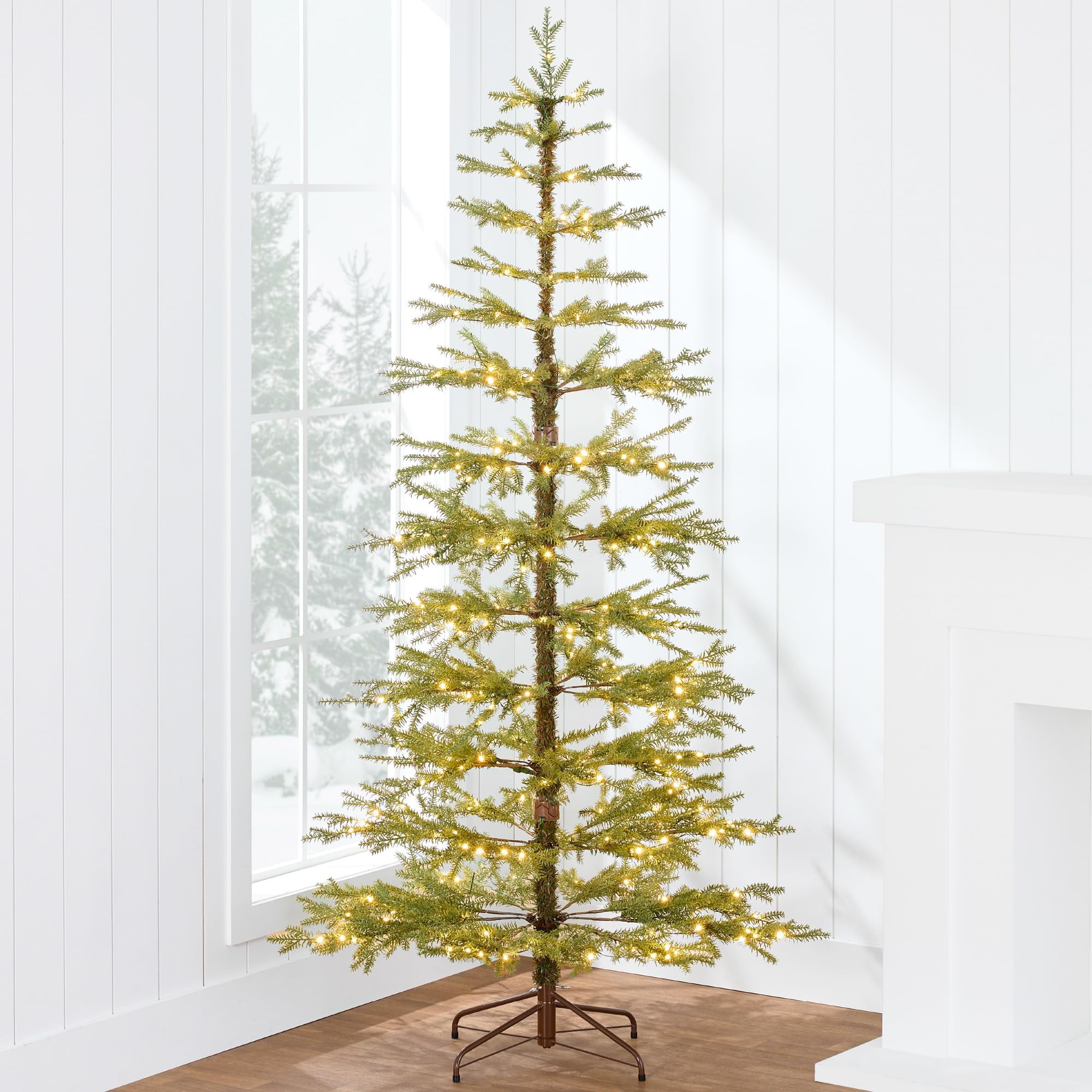 Árbol De Navidad Best Choice Products Preiluminado De 9 Pies Con Luces Led