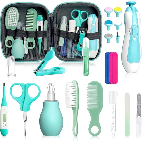 Kit Cuidado Bebé Qunlions Life 25 en 1 Recortador de Uñas Eléctrico