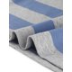thumbnail image 5 of INSPIRE CHIC Camisetas a Rayas de Mujer para Regreso a Clases Ajustadas con Mangas al Codo y Cuello de Barco Talla S Gris Azul, 5 of 6