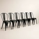 thumbnail image 3 of Pack De 6 Silla Metal Tolix Negro, 3 of 3