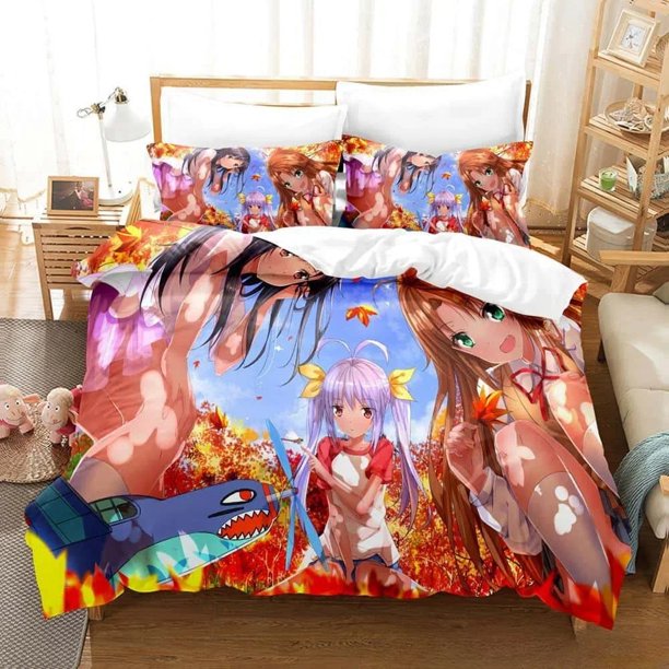 Non non biyori Bedding Set Bed Set Adult Kid Bedroom Duvet cover Sets Bed Sheets