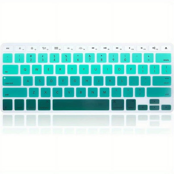 Silicone Keyboard Cover Skin For MacBook Air 13 Inch A1466 A1369(Release 2010-2017)& MacBook Pro 13" 15" 17" (2019 Or Older Version,with/Without Retina Display)