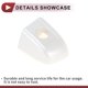 thumbnail image 4 of 1 pieza de manija exterior de puerta de coche para Honda Accord MK10 2018-2020 Delantera Izquierda Blanca ABS, 4 of 6