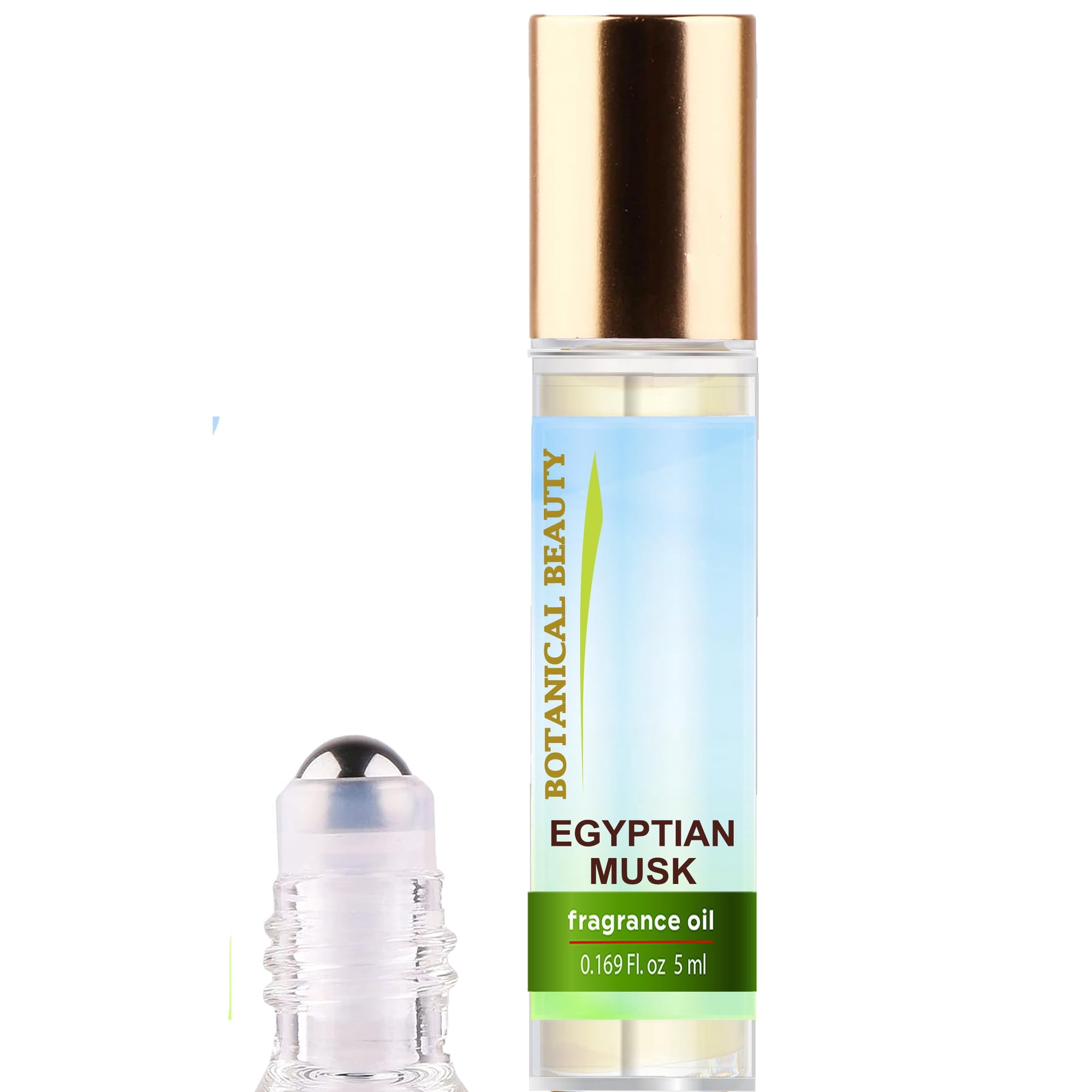 Perfume Botanical Beauty Aceite Aromático De Almizcle Egipcio, 5 Ml, En Rollo