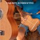 thumbnail image 2 of Ukulele CAHAYA 23" Kit de Concierto de Caoba para Principiantes, 2 of 8