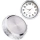 thumbnail image 5 of Inserto de reloj mini HILLHOME de 5,5 cm, cuarzo, bisel plateado, 5 of 6
