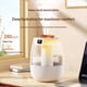 thumbnail image 2 of Humidificador de aire de pulverización doble para dormitorio, humidificador de niebla fresca silenciosa de 1.3L para plantas Habitación del dormitorio Oficina del coche del hogar Humidificad, 2 of 3