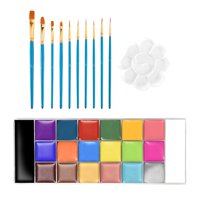 Ioensy - Juego De Pintura Para Cara Y Cuerpo Para Fiesta De Fogata, Maquillaje De Halloween, Cosplay