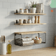 thumbnail image 4 of Repisas Flotantes De Madera Decorativas Para Baño Y Cocina, 4 of 5