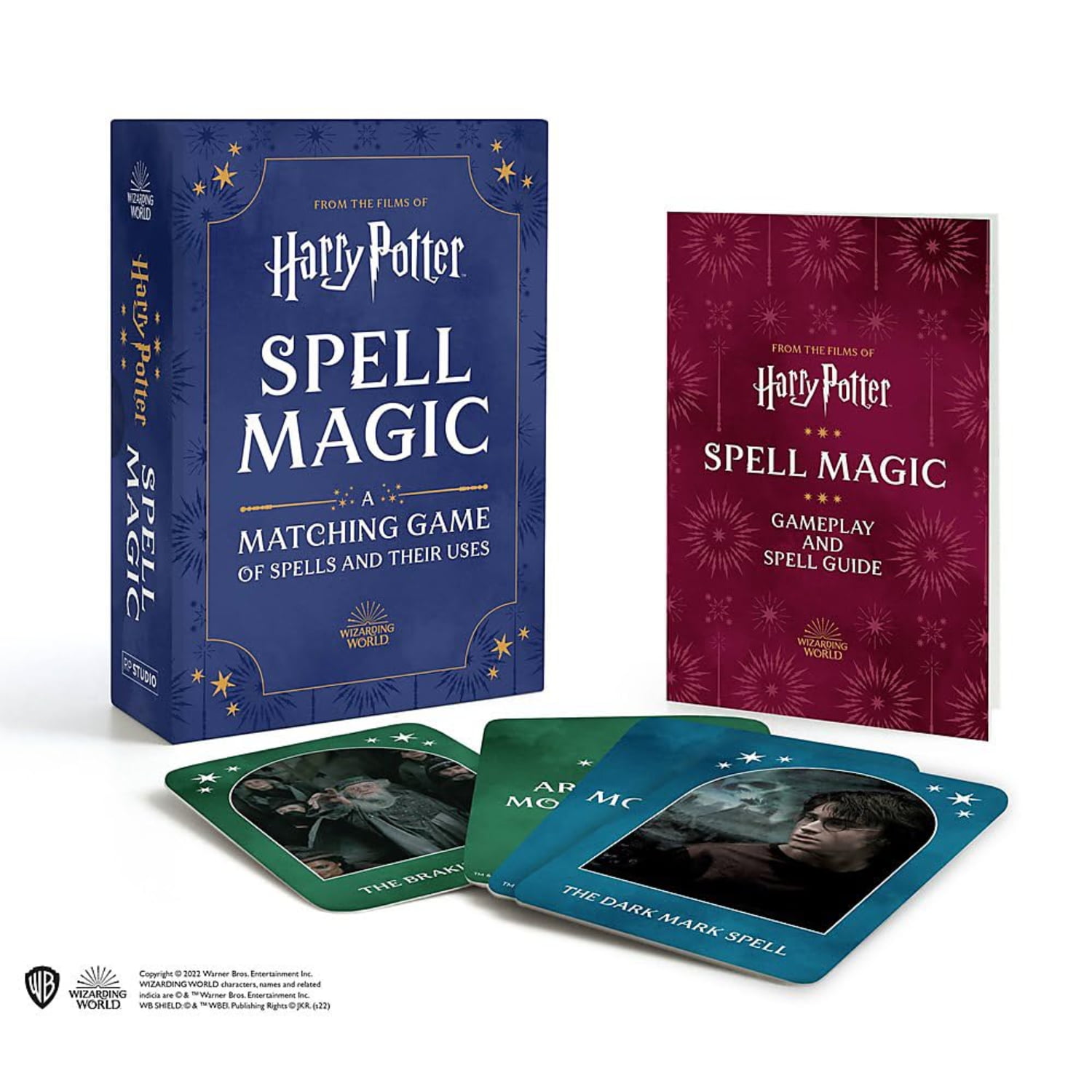 Running Press - Harry Potter Spell Magic: A Matching Game Of Spells And Their Uses