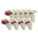 thumbnail image 3 of 9x Shark Golf Iron Head Fundas Cuero PU Golf Club Headcovers Blanco, 3 of 5