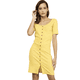 thumbnail image 3 of Vestido Ajustado Mujer Jacqueline De Yong Amarillo, 3 of 7