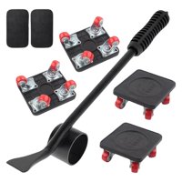 Magideal - De Muebles Pesados, Sistema De Elevación Móvil, Herramienta De Ruedas De Cambio, Transportador De Muebles Pesados Con Palanca Para Sofás De