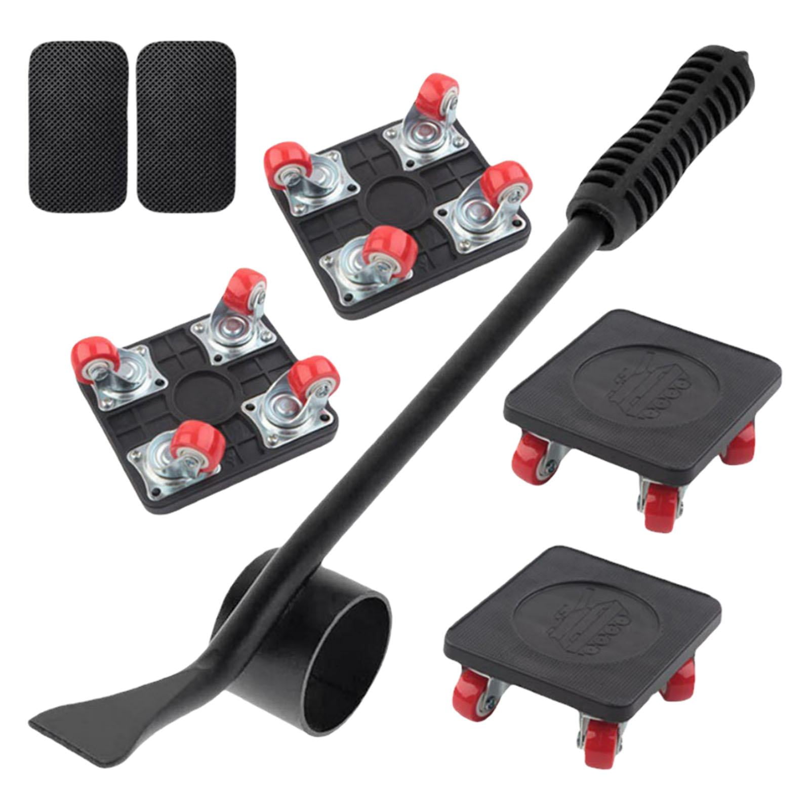 Magideal - De Muebles Pesados, Sistema De Elevación Móvil, Herramienta De Ruedas De Cambio, Transportador De Muebles Pesados Con Palanca Para Sofás De