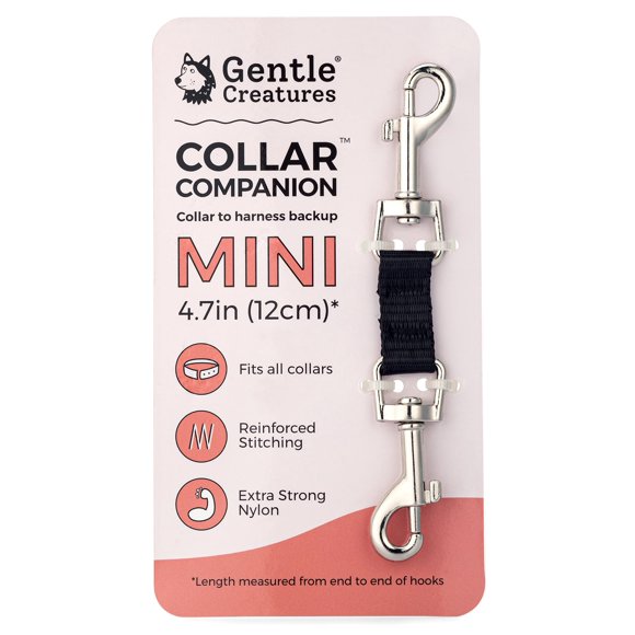 Collar para Perro Gentle Creatures Mini con Clip de Respaldo de Seguridad 12 cm