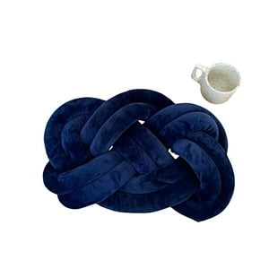 Genérico - Nudo Cojin Grande Azul 45 Cm