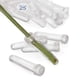 thumbnail image 1 of Tubos de agua florales Royal Imports de plástico transparente, paquete de 25, 1 of 7