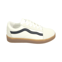 Zapatillas Urbanas Skaters Blanco Infantil 804-0131 - Talla 33