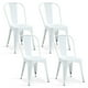 thumbnail image 1 of Pack De 4 Silla Metal Tolix Blanco, 1 of 8