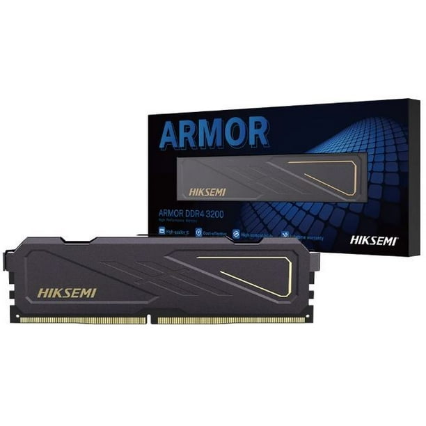 Memoria RAM DDR4 16GB 3200MT Hiksemi Armor HSC416U32Z2 | Lider
