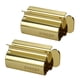thumbnail image 1 of Exprimidor de tubos de pasta de dientes XYKEEY, juego de 2 unidades, metal dorado, 1 of 7