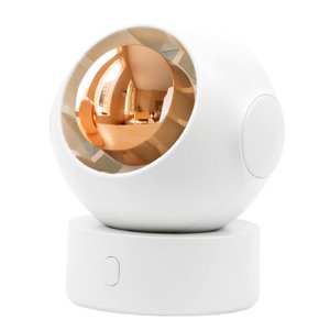 Magideal - Mini Ventilador De Astronauti Usb Recargable Personal 3 Velocidades Ajustable Silencioso Ventilador De Escritorio Cuello Ventilador De Mano Para - Blanco