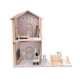 thumbnail image 3 of Casa De Muñecas De Madera Modelo De 2 Pisos Juguete Educativo Casa De Estilo Europeo, 3 of 5