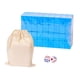 thumbnail image 1 of Juego de Mini Mahjong de viaje juego de juguetes de Mahjong chino con 144 dados de fichas con bolsa de almacenamiento juegos de fichas clásicas , 24mm azul, 1 of 5