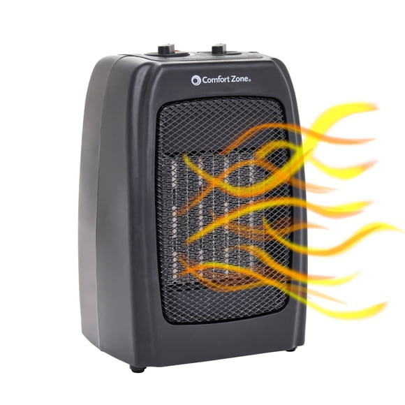 Calentador cerámico Comfort Zone CZ442E 1500W portátil negro