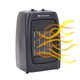 thumbnail image 1 of Calentador cerámico Comfort Zone CZ442E 1500W portátil negro, 1 of 8