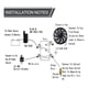 thumbnail image 3 of Electroventilador Universal De 14 Pulgadas Para Auto 80w 12v, 3 of 7