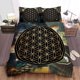 thumbnail image 1 of Flower Of Life Quilt Duvet Cover Set Soft Bedclothes Bedroom Decor Queen3-Piece Bedding Set, 1 of 5