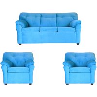 Muebles América - Living América 311 Tela Turquesa