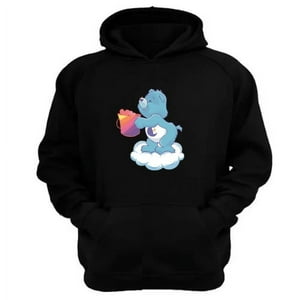 Genérico - Polerón Canguro Osos Cariñosos Negro Talla Xl Unisex