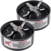 Equust - Paquete De 2 Cuchillas De Repuesto Para Batidora Nutribullet 900 W/600 W