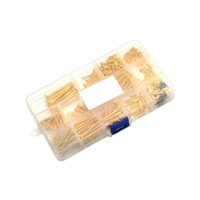 Magideal - Kit De Tornillos Para Guitarra Eléctrica, Caja Surtida De Tornillos De Montaje, Pieza De Luthier, Herrajes Para Correa De Guitarra, Clavijas De , Oro