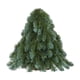 thumbnail image 3 of Pequeño árbol De Navidad Artificial De Escritorio Para Jardines, Bodas, Realista, Verde, 31 X 30 Cm, 3 of 3